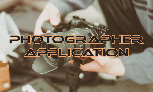 Photographer Application